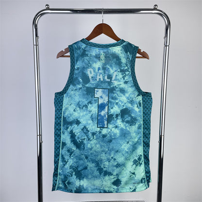 2023 Season Hornets #1 Ball Basketball Jersey