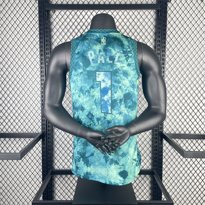 2023 Season Hornets #1 Ball Basketball Jersey