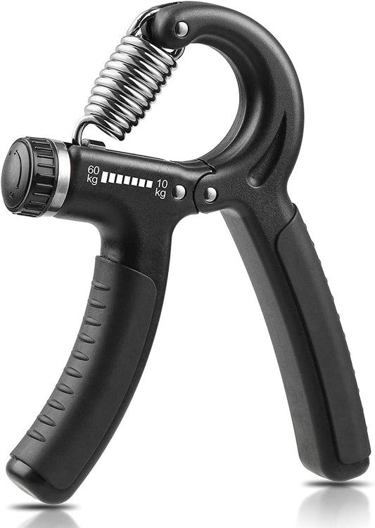 Adjustable Hand Grip Strengthener – Forearm & Wrist Exerciser with 22-132lbs (10-60kg) Adjustable Resistance for Athletes - Ironwearpro