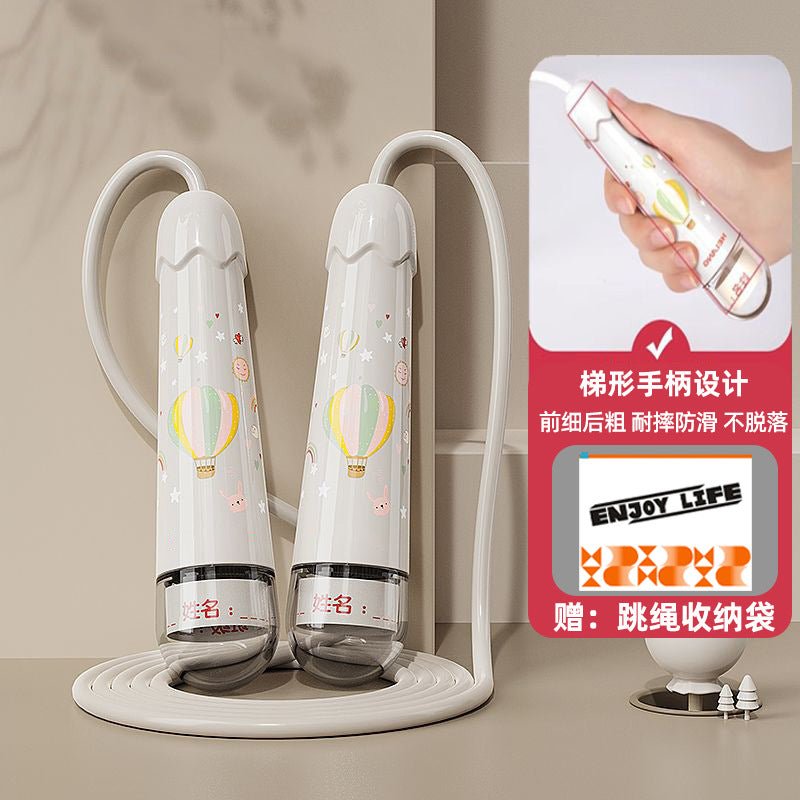 Customizable Speed Jump Rope with Transparent Handles - Ironwearpro