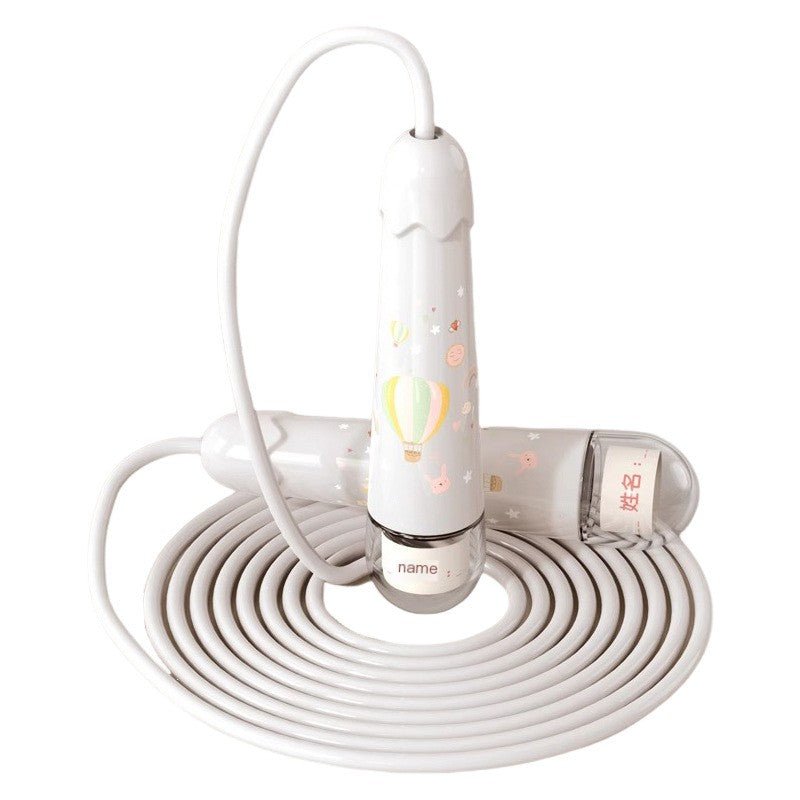 Customizable Speed Jump Rope with Transparent Handles - Ironwearpro
