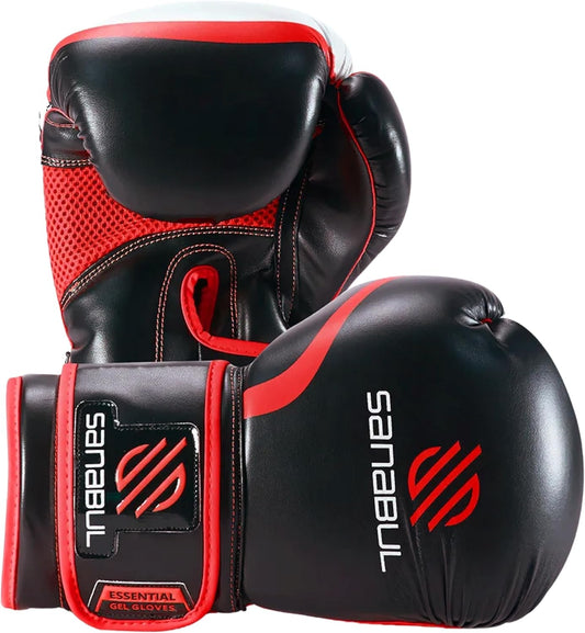 Essential Gel Boxing Gloves – Premium Impact-Absorbing Punching Gloves for Men, Women & Youth (Muay Thai, MMA & Heavy Bag Training - Ironwearpro