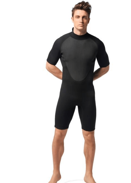 Men's High-Stretch Wetsuit - One-Piece Design - Ironwearpro