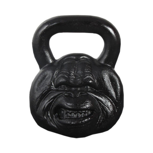 Monkey Head Kettlebell - Solid Cast Iron Home Gym - Ironwearpro