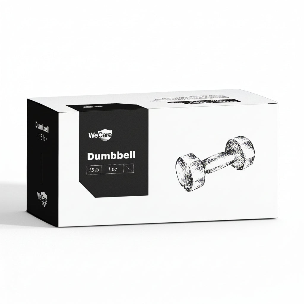 Premium Neoprene Hex Dumbbells (Set of 2) – Anti-Slip Anti-Roll Hand Weights for Home Gym Workout & Pilates (15 Lbs Pair) - Ironwearpro