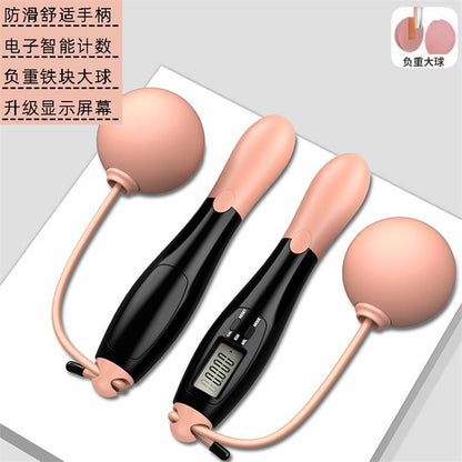 Smart Wireless Jump Rope with Weighted Ball and Counter - Ironwearpro