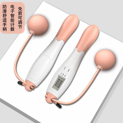 Smart Wireless Jump Rope with Weighted Ball and Counter - Ironwearpro