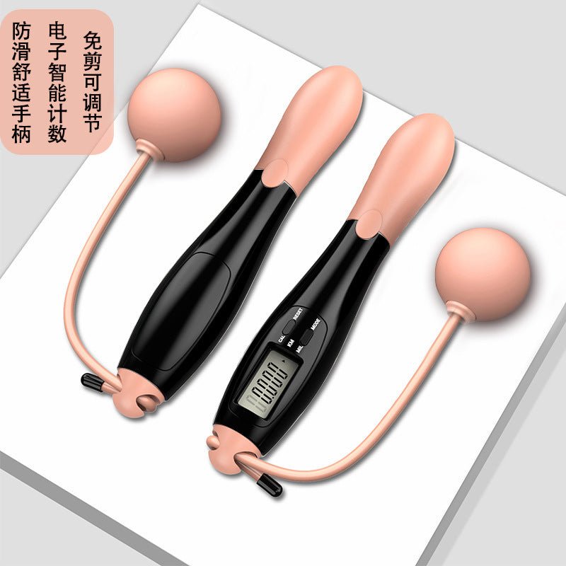 Smart Wireless Jump Rope with Weighted Ball and Counter - Ironwearpro
