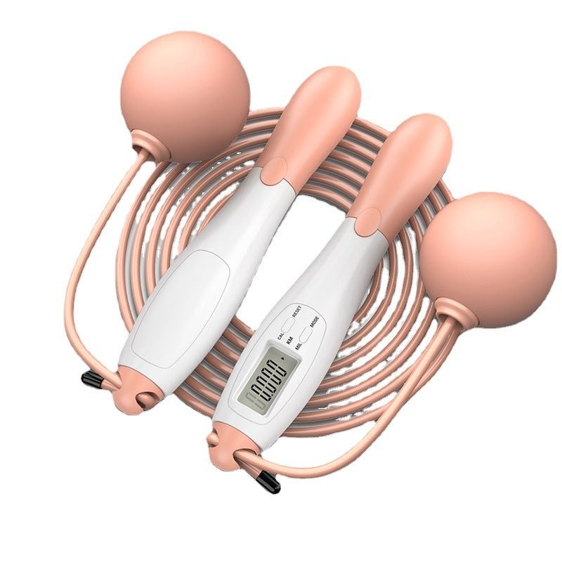 Smart Wireless Jump Rope with Weighted Ball and Counter - Ironwearpro