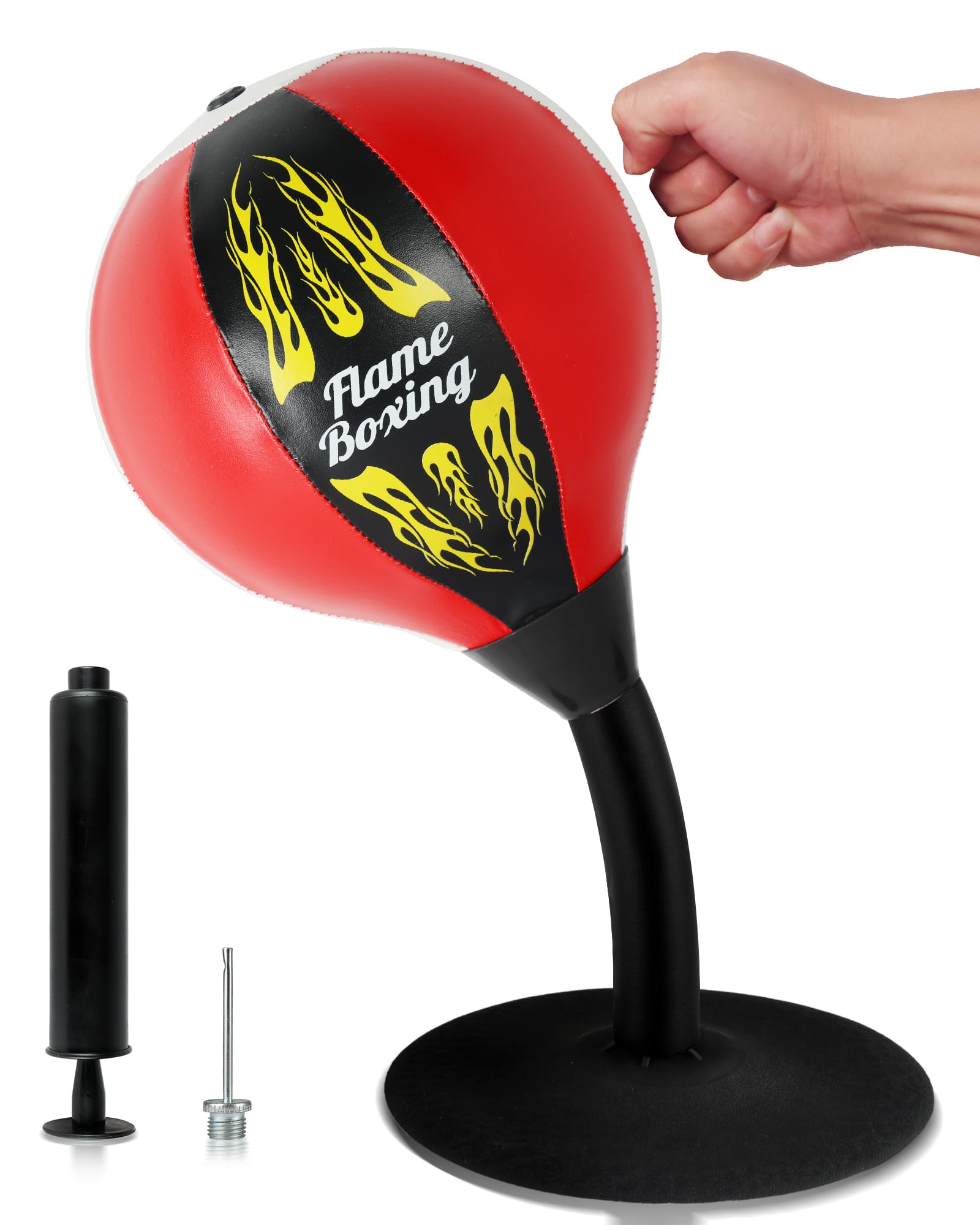 Strong Suction Desktop Punching Bag for Office and Bedroom. Stress Relief Toy Boxing Bag Home Gym Equipment Anger Management Toys - Ironwearpro