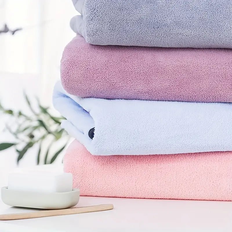 Thick Coral Fleece Absorbent Blanket and Beach Towel - Ironwearpro