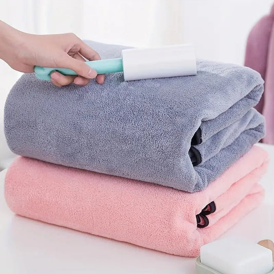 Thick Coral Fleece Absorbent Blanket and Beach Towel - Ironwearpro
