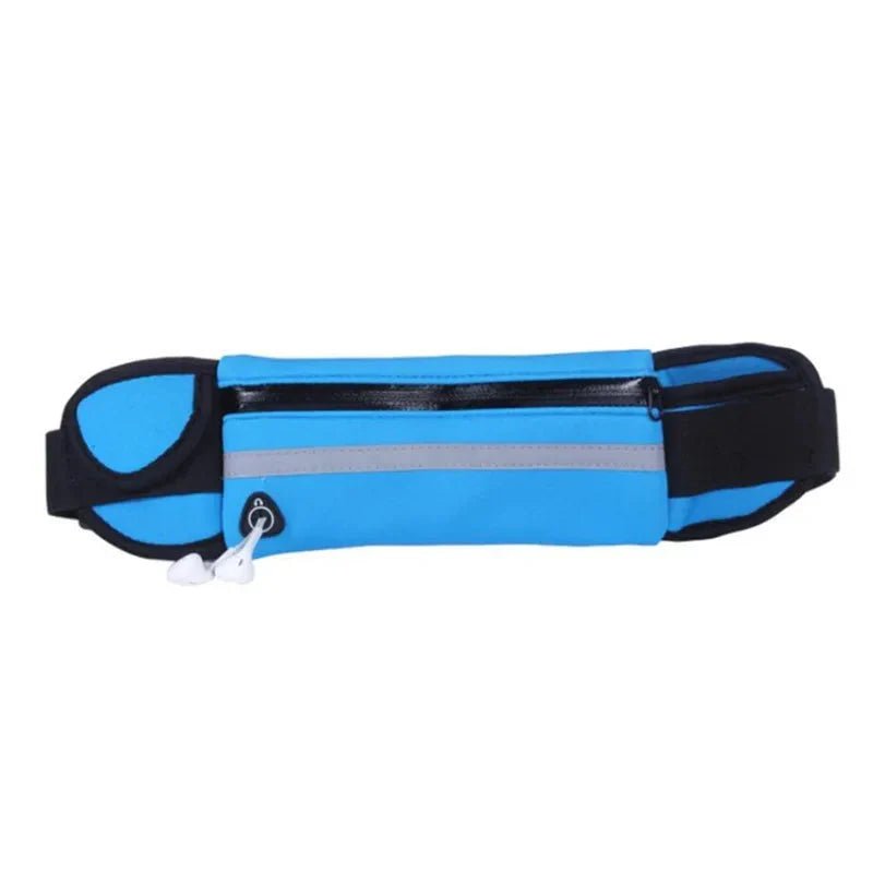 Waterproof Hydration Running Belt – Unisex Multi-Functional Cycling & Marathon Waist Bag with Water Bottle Holder - Ironwearpro